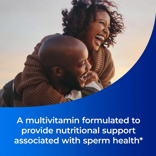 Miniatura 4 de One A Day Multivitamínico de salud preconcepcional para hombres para apoyar el esperma saludable, suplemento para hombres con vitamina C, vitamina
