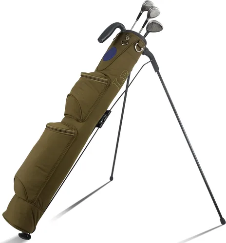 Miniatura 8 de Bolsa de golf ligera, fácil de llevar, pequeña bolsa de golf con divisores de longitud completa de 2 vías y bolsillos, para el campo de prácticas