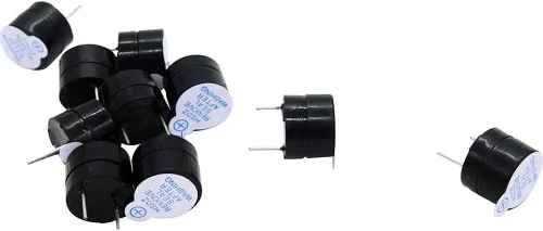 Miniatura 5 de mxuteuk 10 unids DC5V negro mini zumbadores piezoeléctricos activos zumbador electrónico alarma sonda altavoz tono pitido, apto para computadoras