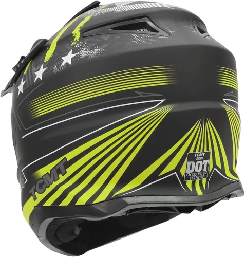 Miniatura 8 de SLMOTO - Casco de motocross para adultos, ATV, bicicleta de tierra, motocicleta, BMX, MX, descenso, todoterreno, MTB, bicicleta de montaña