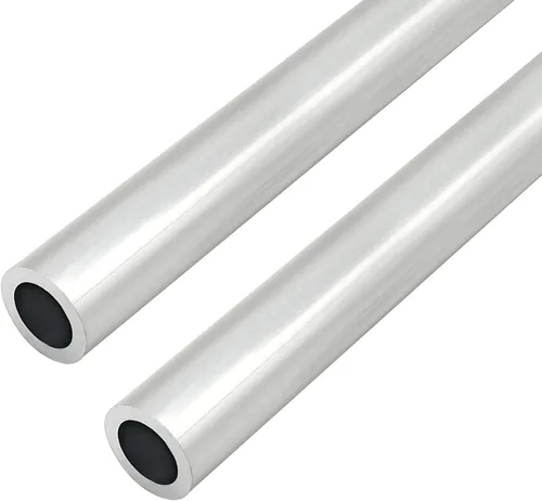 2 tubos redondos de aluminio 6063 T5, 300mm/1ft de longitud, 12.7mm/0.5" OD, 8.8mm/0.35" ID, tubo recto de aluminio sin costura