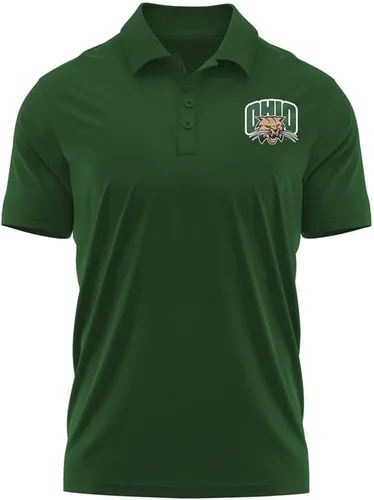 Miniatura 93 de Camisa polo deportiva oficial de la NCAA Collegiate para hombre, colección con logotipo en el pecho izquierdo