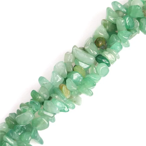 Miniatura 28 de 3-5mm Cuentas de Amazonita en forma libre para hacer joyas de 86,4 cm de color azul y verde JOE FOREMAN