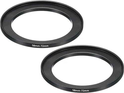 Miniatura 37 de PATIKIL Anillo elevador de metal de 1.594 in-1.693 in, paquete de 2 anillos adaptadores de filtro de lente de cámara, anillo adaptador de filtro