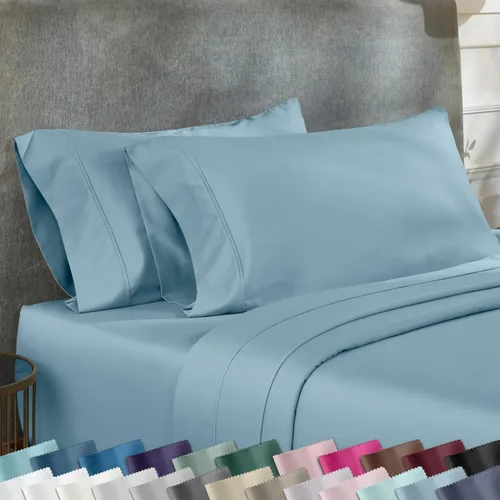 Miniatura 29 de Fundas de almohada de algodón de 400 hilos 22 - rosa