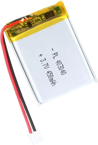 Miniatura 70 de 652030 Batería Lipo de 3.7V 350mAh 652030 Cargable Paquete de Batería de Polímero de Litio con Conector JST PH2.0mm para Dispositivo Electrónico