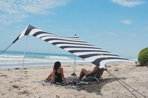 Miniatura 9 de Neso Tienda de Campaña Portátil para Playa Refugio Solar con Anclaje de Arena - Toldo Ligero de Sombra para Playa - Fácil Instalación para Salidas