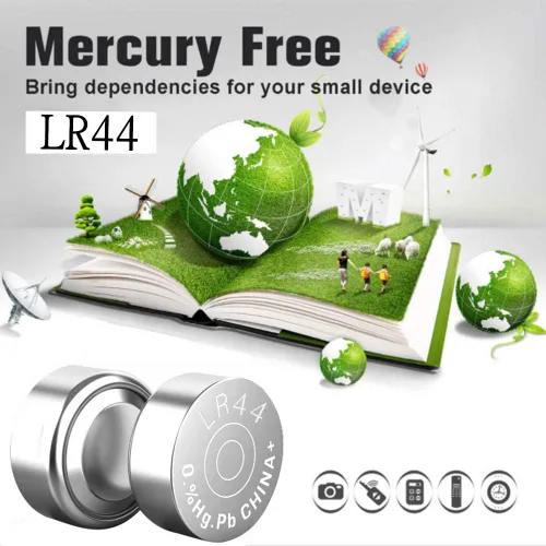 Miniatura 5 de Nightkonic 30 unidades – LR44 AG13 357 SR44 A76 303 Batería de 1.5 V con botón de celda de moneda