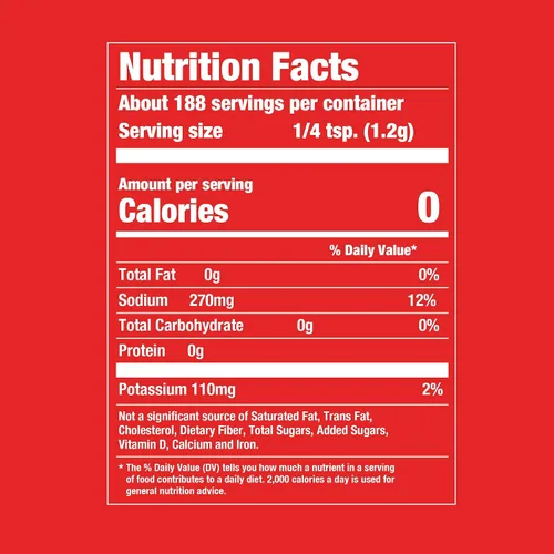 Miniatura 14 de Lawry's Sal sazonada, 25% menos de sodio, sin MSG añadido, certificado Kosher, básico, versátil, condimento multiusos para agitar en carne de res