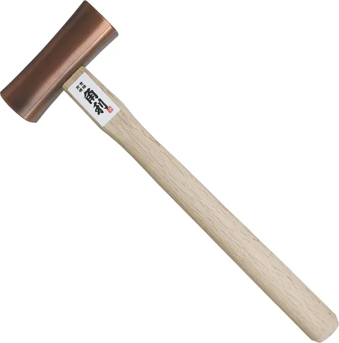 Miniatura 9 de KAKURI Martillo de cincel de 23.5 oz (670 g) Martillo profesional japonés para carpintería para cincel, plano, clavo, acero al carbono japonés