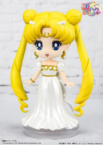 Miniatura 4 de TAMASHII NATIONS - Pretty Guardian Sailor Moon - Princesa Serenity, Bandai Spirits Figuarts Mini Figura de Acción Princesa Serenidad