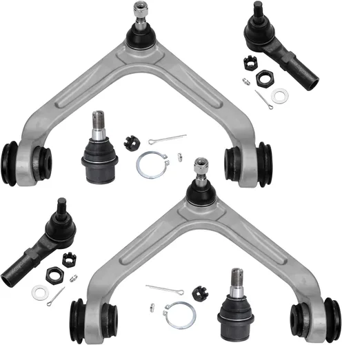 Miniatura 135 de Detroit Axle - Kit de extremo delantero para Chrysler 300 Dodge Charger Challenger 2011-2023, 2 brazos de control inferiores traseros 2 varillas