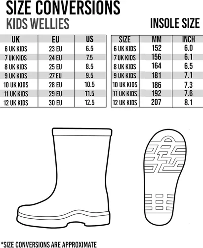 Miniatura 2 de Blue's Clues And You Wellies - Botas de agua para niños y niñas Animated Blue Puppy Lets Play Wellington Botas resistentes al agua Zapatos