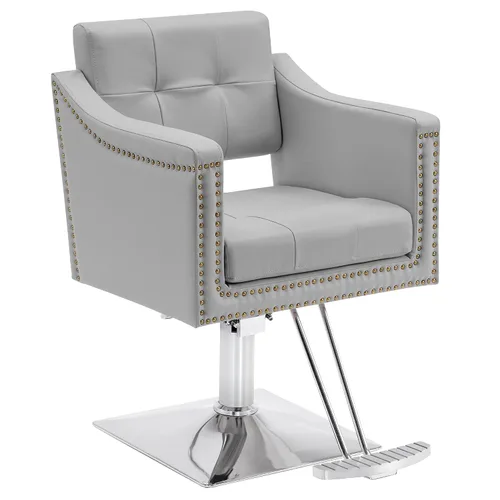 Miniatura 10 de BarberPub Silla de salón para estilista, silla de peluquería hidráulica, equipo de spa de belleza 8813 (ajuste de altura del asiento de 6 pulgadas)