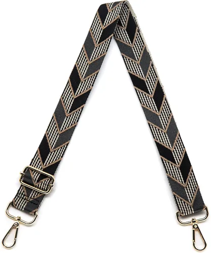 Miniatura 28 de S&loyoe Correas de repuesto para bolso, correa ajustable para bolsa cruzada, correas de guitarra anchas para bolsos de 1.5 pulgadas