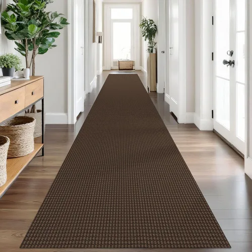Miniatura 123 de IOHOUZE Alfombra de Área Lavable 4x6 Antideslizante con Respaldo de Goma Alfombras Tejidas para Entrada Interior Alfombras de Dormitorio Alfombra