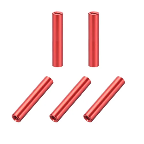 Miniatura 13 de uxcell 5 unids M3x30mm redondo aluminio Standoff columna espaciador hembra para drone FPV Quadcopter Racing RC multirotors piezas DIY plateado