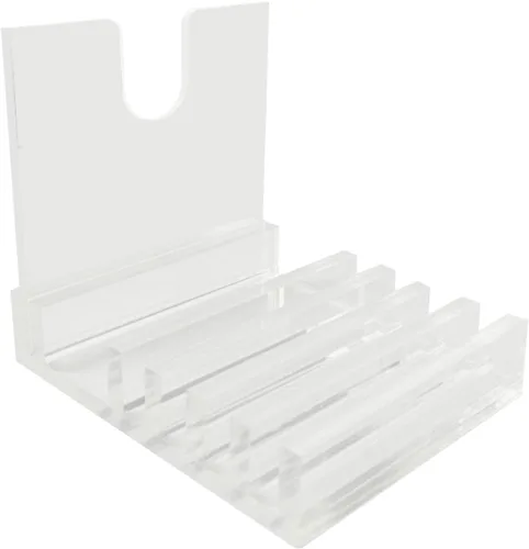 Miniatura 2 de YeeBeny Gua Sha y soporte de rodillo facial, soporte de herramientas facial acrílico, organizador de cuidado de la piel, contenedor