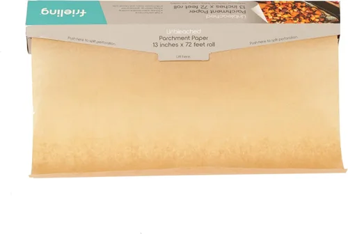 Miniatura 10 de Frieling Papel pergamino sin blanquear, revestimiento de silicona antiadherente reutilizable de doble cara, tamaño de hojas para congelar/hornear