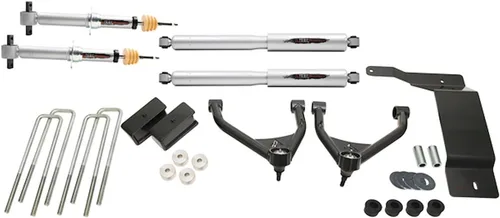 Miniatura 2 de Belltech 150200TP Kit de elevación de suspensión Trail Performance de 4 pulgadas para Chevrolet Silverado/GMC Sierra 1500 4WD 2016-18