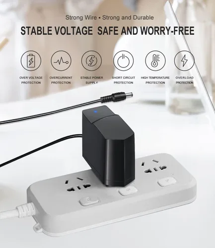 Miniatura 2 de Fuente de alimentación de adaptador de CA de 12 V 2 A compatible con el router inalámbrico Comcast Xfinity Belkin Netgear TP-Link Archer, compatible