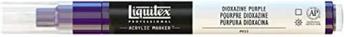 Miniatura 77 de Rotuladores de pintura Liquitex Professional, de punta ancha, Verde fosforescente, 8mm Verde fluorescente
