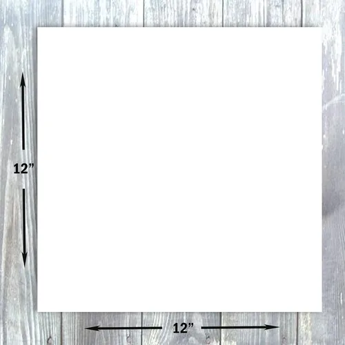 Miniatura 3 de Hamilco Papel de cartulina blanca para álbumes de recortes, 12 x 12 pulgadas, peso pesado, 120 libras, cartulina – Paquete de 25