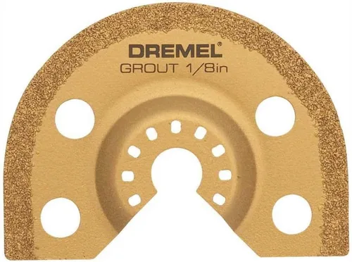 Miniatura 2 de Dremel MM500 - Cuchilla oscilante multiherramienta de 1/8 pulgadas para extracción de lechada, accesorio de carburo de corte rápido, interfaz