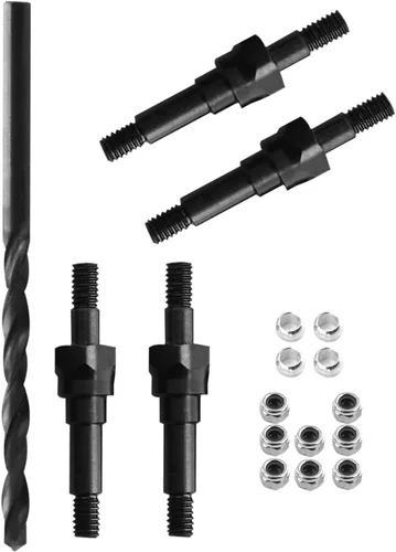 Shock Standoff Upgrades Part para 1/8 1/7 6S BLX 4WD Typhon Kraton Outcast Mojave Notorious Infraction Felony Talion Limitless 6S BLX, 4PCS #45 Negro