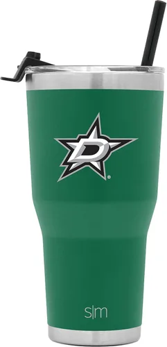 Miniatura 36 de Simple Modern Vaso Cruiser Cruiser con licencia oficial de la NHL Arizona Coyote de 30 onzas, taza de viaje aislada con tapa abatible y popote