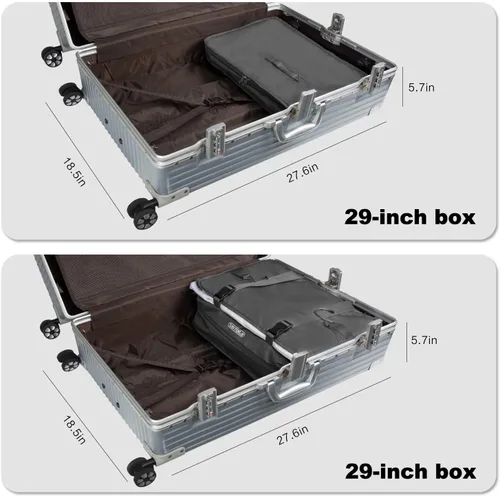 Miniatura 66 de TABITORA - Estantería portátil y plegable de gran capacidad con ganchos para colgar, ideal como almacenamiento para viajes