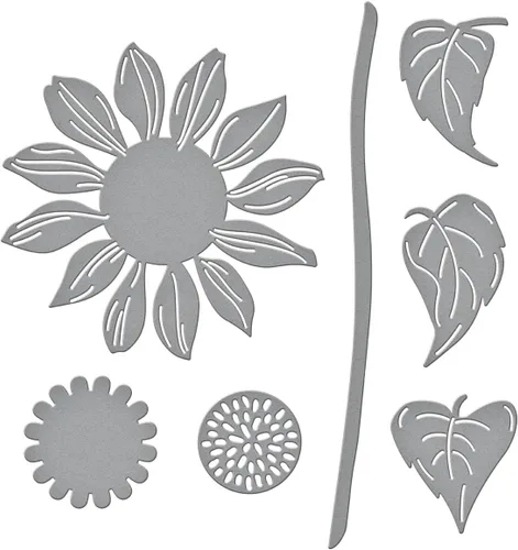 Miniatura 4 de Spellbinders Troqueles grabados con serenata de girasol S3-494