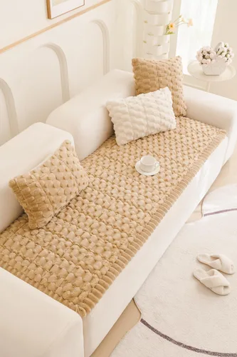 Miniatura 3 de Funda de Sofá para Perros Lavable Protector de Sofá para Perros Amigable para Mascotas para Muebles Boho Pets Alfombra para Sofás y Sillones Caqui
