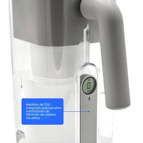 Miniatura 8 de Culligan con tecnología ZeroWater - Jarra con filtro de agua de 7 tazas – Incluye filtro de agua avanzado de 5 etapas, certificado IAPMO