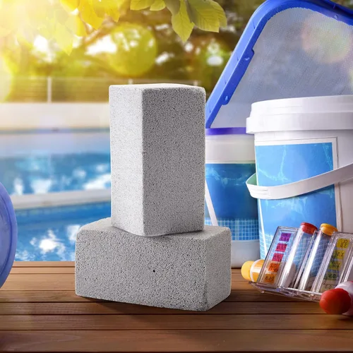 Miniatura 7 de Yinder 4 piezas de baldosas de piedra pómez para eliminar la limpieza de azulejos de piscina de 3.94 x 2.76 x 1.57 pulgadas, azulejos de piedra