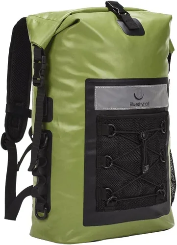 Blueshyhall Mochila seca impermeable para acampar de viaje al aire libre, 30L Verde, Viajes