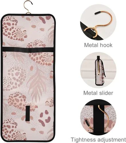 Miniatura 5 de Western Desert Cowboys - Neceser de viaje para cosméticos y brochas de maquillaje, organizador de accesorios resistentes al agua para mujer, 3 A1