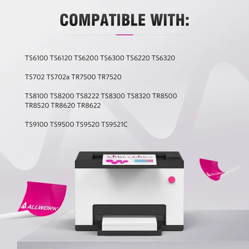 Miniatura 3 de ALLWORK 280XXL 281XXL Compatible con cartuchos de tinta Canon 280 y 281 PGI-280XXL CLI-281XXL para Canon TR8620a Cartuchos de tinta para Pixma