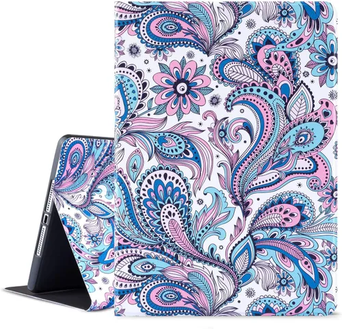 Miniatura 13 de Vimorco Funda para iPad 5ª/6ª Generación de 9.7 pulgadas 2017/2018, para iPad Air 1/2 Funda 2013/2014, Funda de Soporte Ajustable Delgada, Mandala