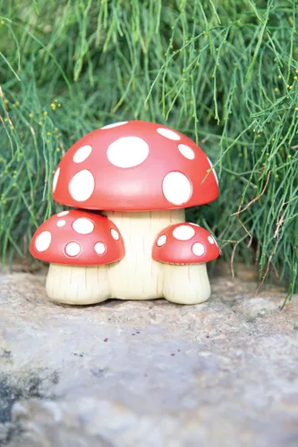 Miniatura 4 de Ocultador de hongos para exteriores, resistente a la intemperie, soporte de repuesto secreto para uso en patio y jardín, decoración decorativa