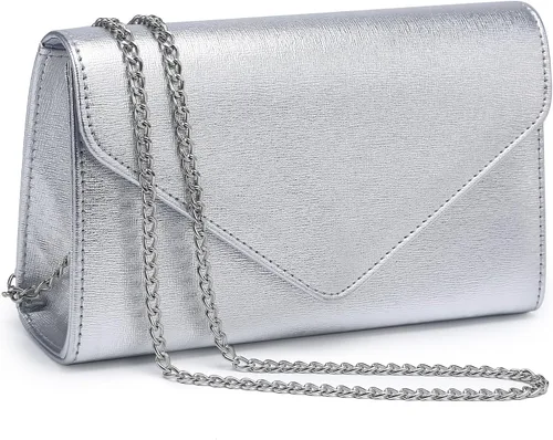 Miniatura 7 de Dasein Bolsos de mano brillantes para mujer, bolsos de noche, bolsos de boda, cóctel, graduación, fiesta, embragues