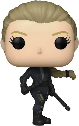 Miniatura 6 de POP Marvel: Hawkeye – Yelena Belova [Black Widow] Funko Figura de vinilo (paquete con funda protectora de caja compatible)
