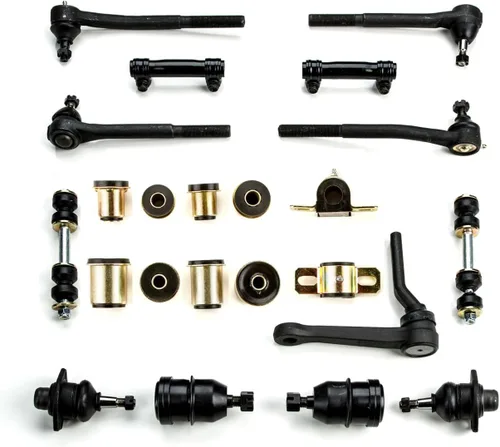 Miniatura 13 de Andersen Restorations - Kit de reconstrucción de suspensión frontal de poliuretano negro compatible con Chevrolet Chevy II/Nova OEM Spec reemplazos