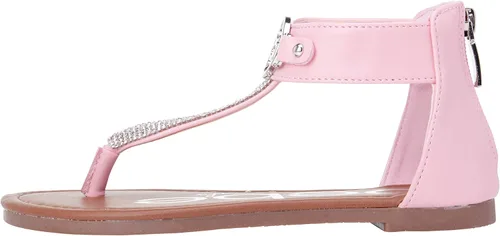 Miniatura 4 de bebe Girls' Sandals Rhinestone Studded Gladiator Sandals with Medallion (Little KidBig Kid)