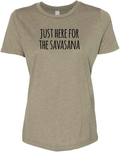 Miniatura 25 de Cute Women's Screen Printed Crew Neck Tee, Shirts With Sayings, Dusty Blue or Olive