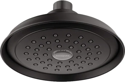 Miniatura 3 de hansgrohe Joleena 04780000 - Cabezal de ducha de transición de 6 pulgadas, 1 pulverizador completo con QuickClean en cromo, 04780000 Cromado
