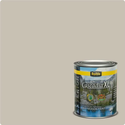 Miniatura 37 de Rodda Paint CASCADIA XL - Pintura satinada e imprimación para exteriores en uno, cuarto de galón, Annabel