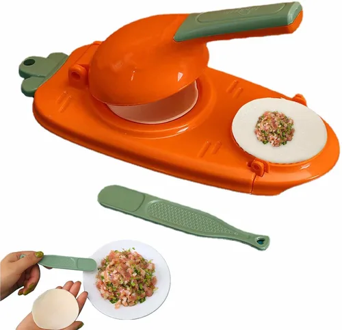 Miniatura 4 de awakentti Máquina para hacer albóndigas 2 en 1, herramienta multifunción para hacer albóndigas, un mango antideslizante y reduce la fatiga de la Rojo