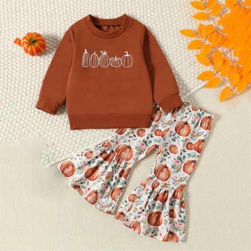 Miniatura 5 de Ropa para niñas pequeñas, traje de algodón suave y cálido con cuello redondo y manta de recepción con diadema para niña