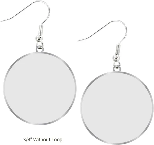 Miniatura 2 de aminco NHL womens NHL Logo Dangler Earrings